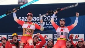 Men's Ski World Championship Team Combination Begins