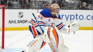 Oilers Turn To Skinner As Pickard Faces Injury Setback