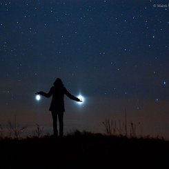 Dünya'dan Jüpiter ve Venüs