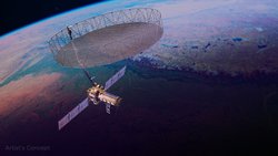 NASA ve ISRO’nun NISAR Uydusundaki Dev Radar Anteni Açıldı.
