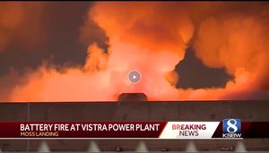 Moss Landing Battery Plant Fire Sparks Safety Concerns And Community Action