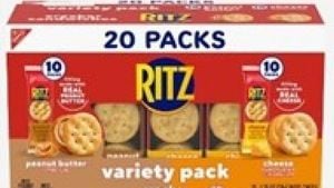 Ritz Peanut Butter Crackers Recalled Nationwide For Allergy Risk
