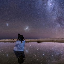 Yansıyan Gece Göğü