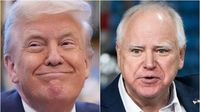 Nasty Tim Walz Jokes About Trump Death Rumors: WATCH