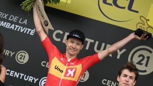 Cort Nielsen Wins Stage 1 Of O Gran Camiño 2025