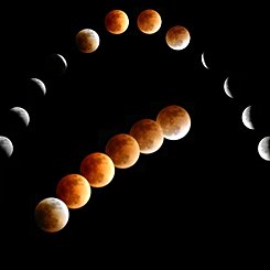 A Lunar Eclipse Mosaic