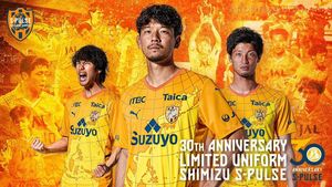 Shimizu S-Pulse Unveils Special Orange Jersey For Fans