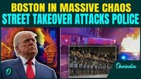 Trump to Send National Guard in Boston? 100+ Street Racers Attack Police With Fireworks & Poles - Oneindia