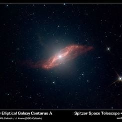 The Galaxy Within Centaurus A