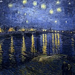 Starry Night Over the Rhone