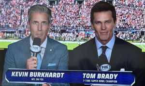 Tom Brady Takes The Mic For Super Bowl LVII Commentary