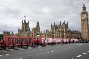 Thousands Protest UK Arms Sales To Israel In London