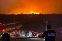 Raging 3,200-acre New Jersey wildfire forces evacuation of thousands