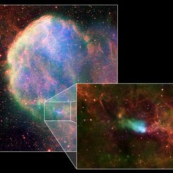 IC 443: Supernova Remnant and Neutron Star