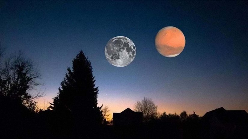 Gökyüzünde Mars, Ay Kadar Büyük Görünebilir mi?