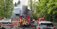 Firefighters on scene of blaze at Lynn Valley seniors' apartment complex in North Vancouver