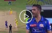 Deepak Chahar Caught Crossing The Line In Aggression After Rahul Tripathi's Wicket