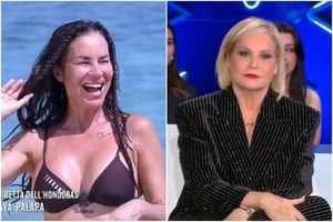 Simona Ventura Calls Antonella Mosetti An Old Fox
