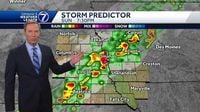 A few storms this evening around Omaha and western Iowa