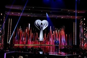 Taylor Swift Named Artist Of The Year At IHeartRadio Awards 2025