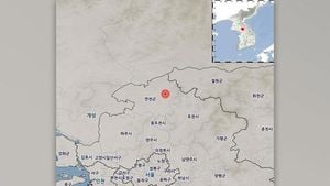 Magnitude 3.3 Earthquake Hits Yeoncheon Area