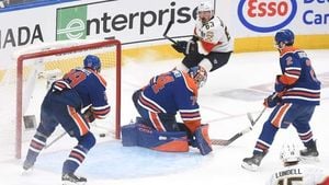 Marchand Leads Panthers To Double Overtime Victory Over Oilers