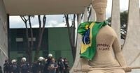 Dino acompanha Moraes em voto para condenar Débora Rodrigues, mulher que pichou estátua do STF