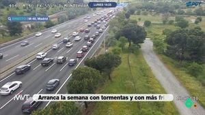 Major Traffic Jam Hits M-40 After Tunnel Incident