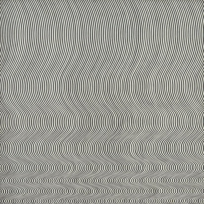 Görsel 3. Bridget Riley, Fall, 1963.