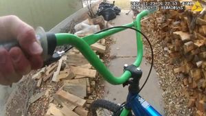 Colorado Officer Makes Unconventional Pursuit On Child's Bike