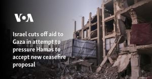 Israel Halts Humanitarian Aid To Gaza After Ceasefire Breakdown