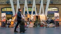 Striking installation at London King’s Cross to encourage more people to report fly-tipping - Rail UK