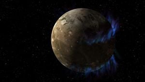 Asteroid Collision May Have Shifted Ganymede's Axis