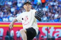 宮迫ドジャース戦で始球式に 理由は
