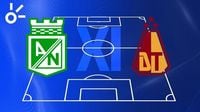 Alineaciones confirmadas de Atlético Nacional vs Deportes Tolima en la Liga BetPlay 2025-I