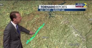 Tornado Hits Georgia: EF-1 Twister Leaves Mark