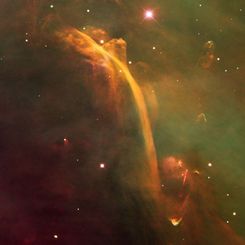 HH-222: The Waterfall Nebula