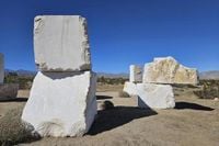 A modern Stonehenge rises in Desert Hot Springs: Here are the standouts in Desert X 2025