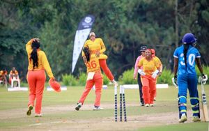 Hong Kong Women Edge Out Nepal Women By 2 Runs