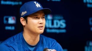 Shohei Ohtani Launches Home Run In Dodgers' Season Opener