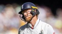 England rolled for 110 on chaotic day in Melbourne