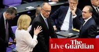 Germany’s far-right AfD calls for fresh elections after Merz fails to be elected chancellor in first vote – Europe live