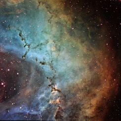 Dust Sculptures in the Rosette Nebula