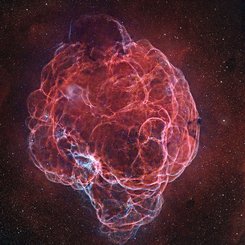 Simeis 147: The Spaghetti Nebula Supernova Remnant