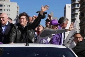 Stones Thrown At President Milei In Buenos Aires