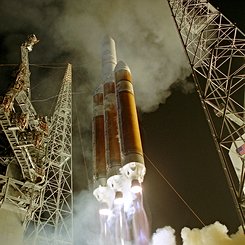 Launch of a Delta IV Heavy