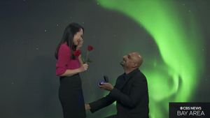 Couple Gets Engaged Under Stunning Celestial Show