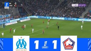 Marseille And Lille Share Points After Intense Battle