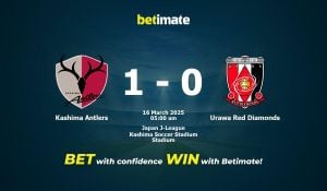 Kashima Antlers Extend Home Undefeated Streak To 26 Matches