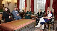 Queen records special broadcast with John and Amy Hunt after family's murder | ITV News